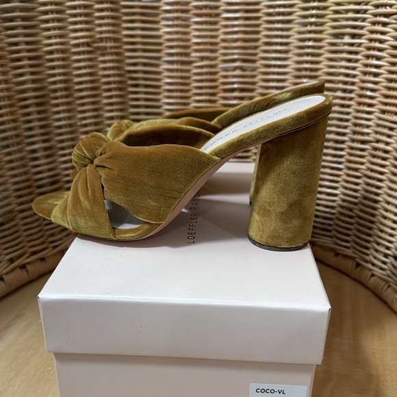Loeffler Randall Coco Knot Mules in Marigold. Size 7. NIB. - Picture 2 of 6